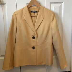 VINTAGE YELLOW LE SUIT JACKET